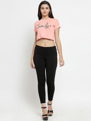 Quirky text crop top - 16272297 - Standard Image - 4