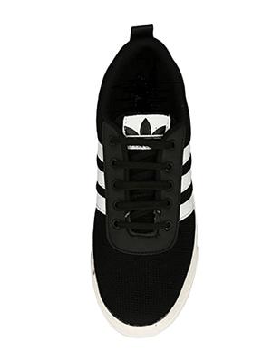 black mesh lace up sneakers - 16272872 - Standard Image - 4