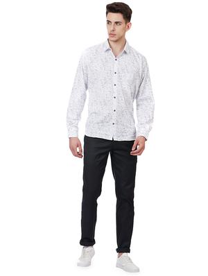blue textured chinos - 16273055 - Standard Image - 4
