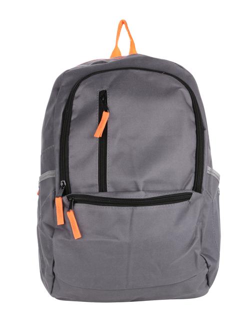 grey leatherette (pu) regular backpack - 16273539 - Standard Image - 1