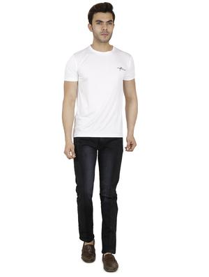 black denim light washed jeans - 16273699 - Standard Image - 4