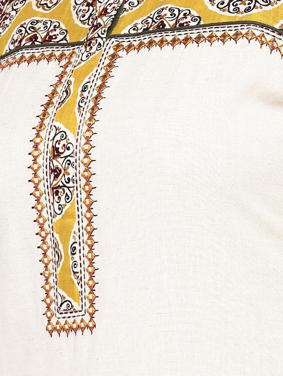 printed patch straight kurta - 16274230 - Zoom Image - 4