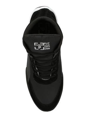 grey canvas lace up sport shoes - 16274477 - Standard Image - 4
