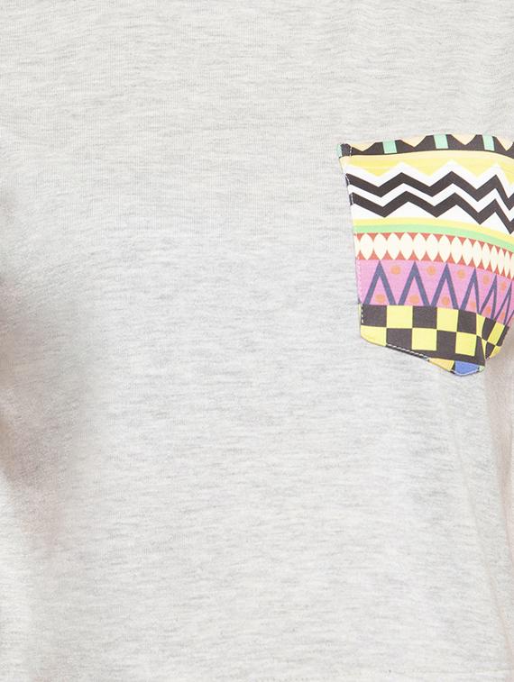 aztec print crop top - 16274975 - Zoom Image - 4