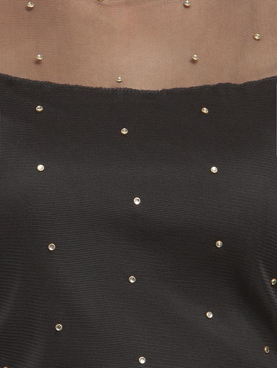 key hole embellished crop top - 16274979 - Zoom Image - 4