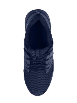 navy blue mesh sport shoes - 16275790 - Standard Image - 4