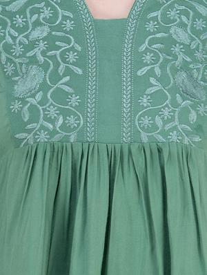 gather detail embroidered top - 16282553 - Standard Image - 4