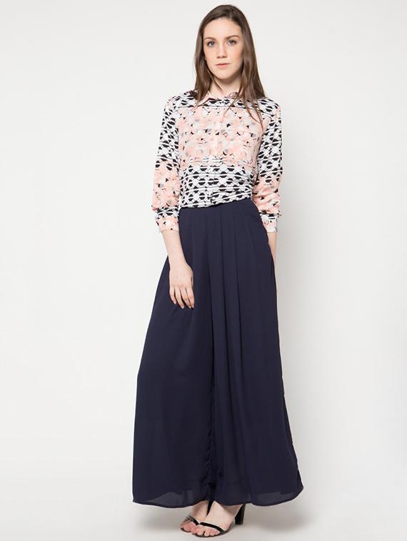curved hem long sleeved shirt - 16282887 - Zoom Image - 4