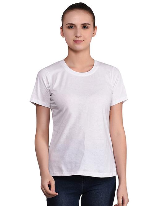 round neck solid tee - 16283644 - Very Small Image - 1