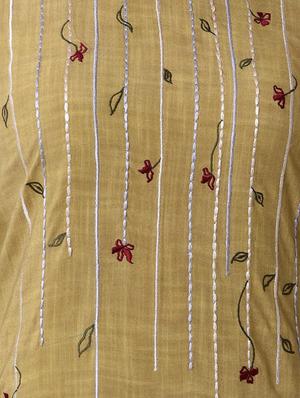embroidered straight kurta - 16285557 - Standard Image - 4