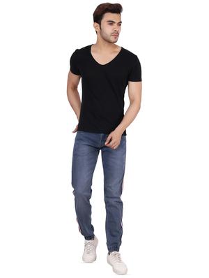blue denim jogger - 16286415 - Standard Image - 4