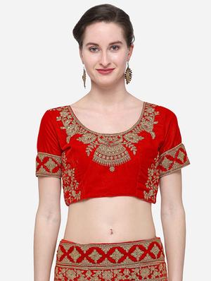embroidered flared lehenga - 16287465 - Standard Image - 4