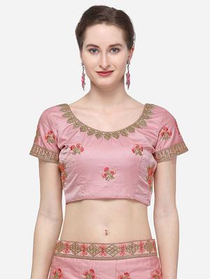 embroidered flared lehenga - 16287473 - Standard Image - 4