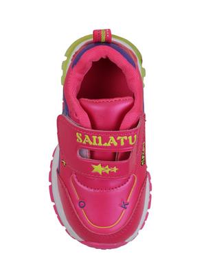 pink leatherette sport shoes - 16287788 - Standard Image - 4