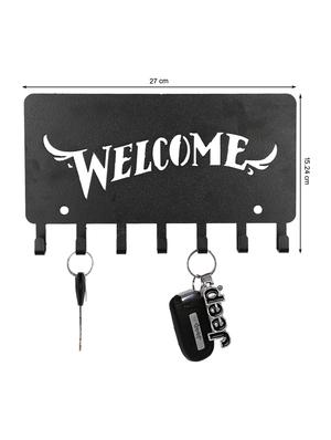 Sehaz Artworks Metel Wall Hooks for keys | 7 Hook Welcome Wall Rack Holder for Kitchen Utensil | Hat Rack - 16289605 - Standard Image - 4