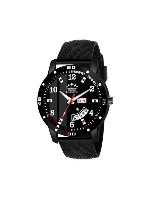 LimeStone Round dial analog watch - (LS2803) - 16289689 - Standard Image - 1