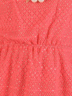 red polyester dress - 16290063 - Standard Image - 4