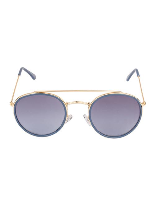 lof gold round full rim uv protected sunglasses for unisex - 16290269 - Standard Image - 1