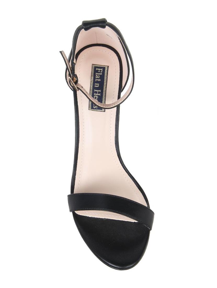black ankle strap sandals - 16290323 - Zoom Image - 4