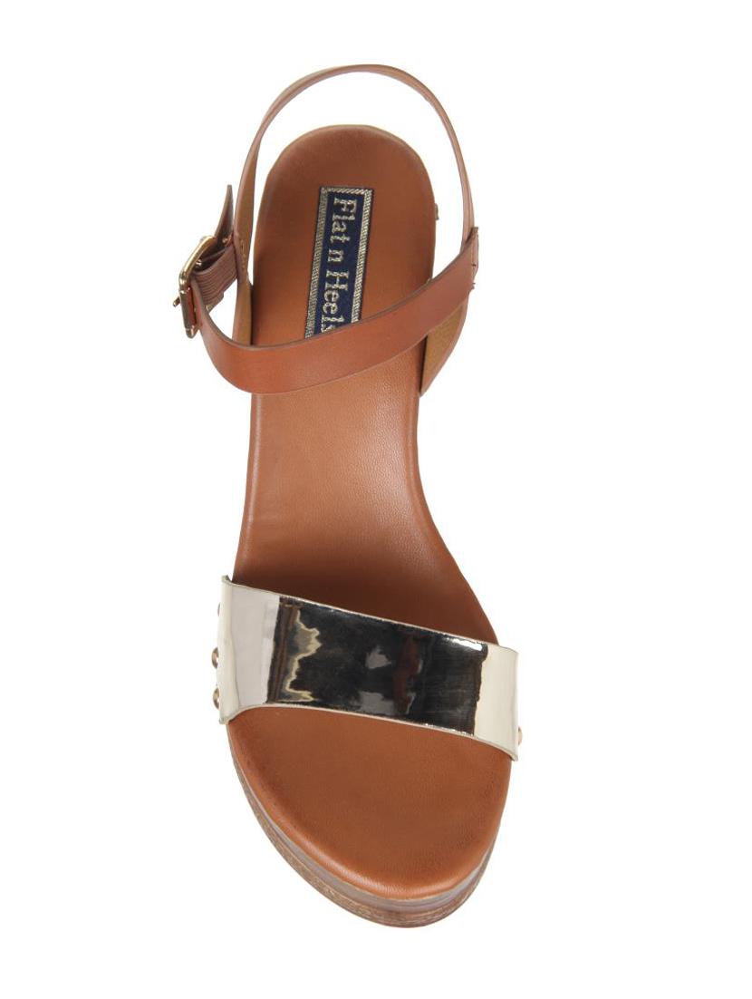 gold back strap wedges - 16290331 - Zoom Image - 4