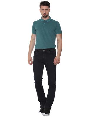 black solid plain jeans - 16293543 - Standard Image - 4
