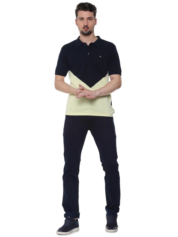 navy blue plain jeans - 16293545 - Zoom Image - 4