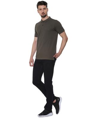 black cotton plain jeans - 16293546 - Standard Image - 4
