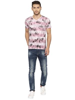 pink all over print tshirt - 16294075 - Standard Image - 4