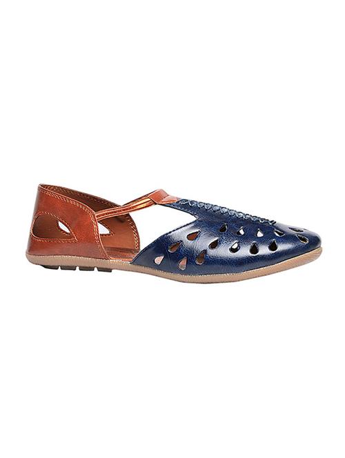 blue closed back sandals - 16294409 - Standard Image - 1