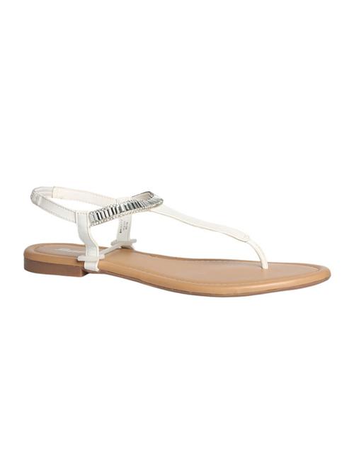 white back strap sandals - 16294464 - Standard Image - 1