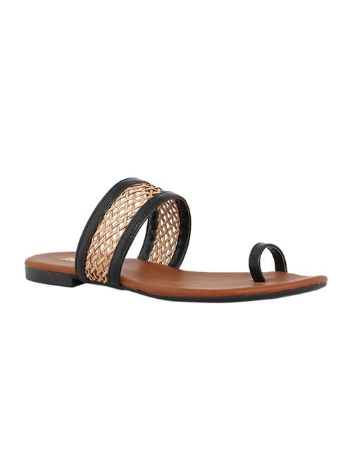black one toe sandals - 16294512 - Very Small Image - 1