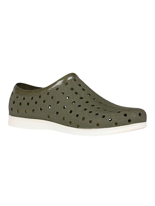 green rubber slip on clogs - 16294891 - Very Small Image - 1