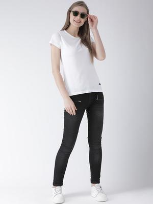 round neck solid tee - 16295574 - Standard Image - 4