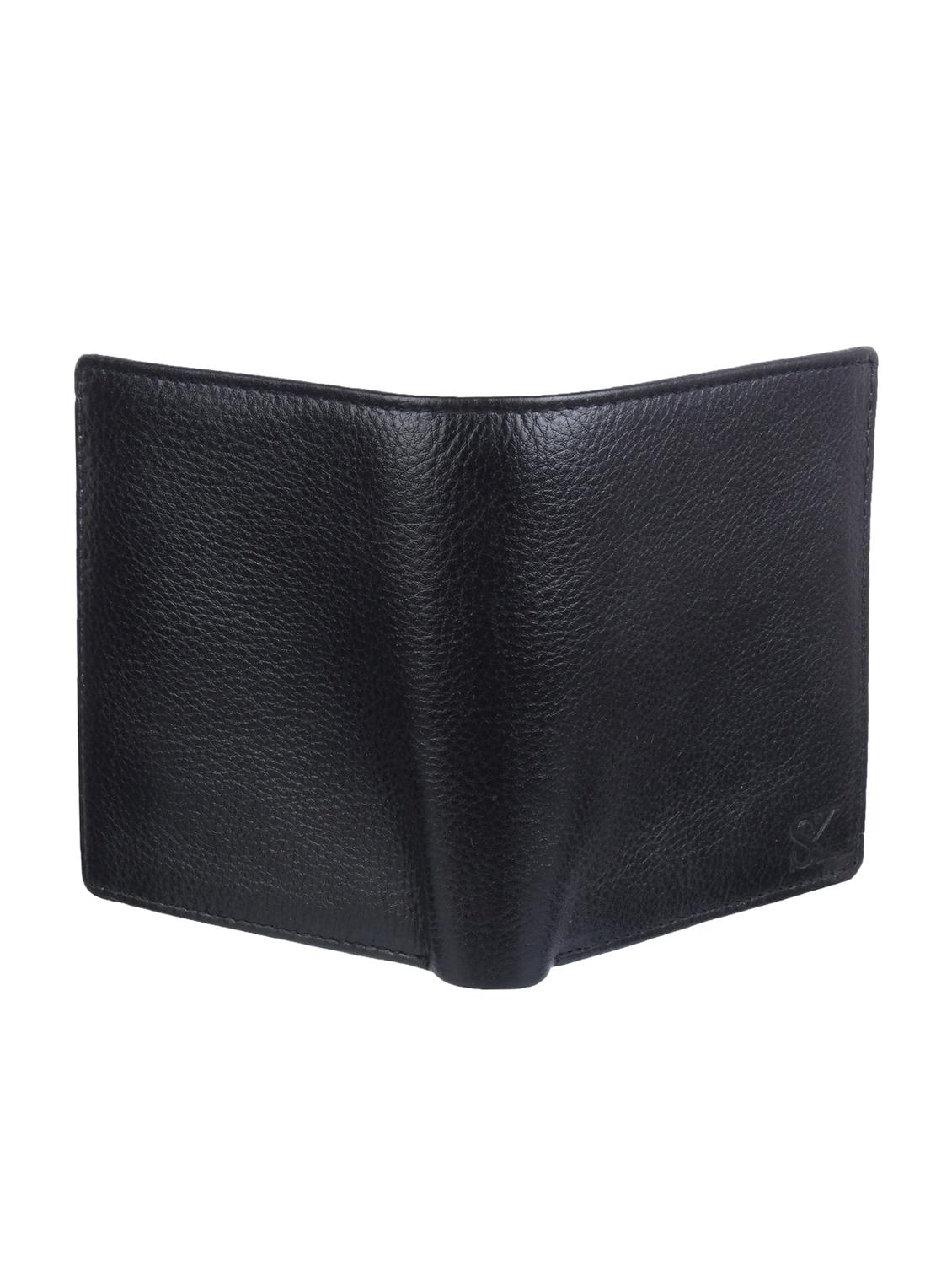 black leather wallet - 16296530 - Zoom Image - 4