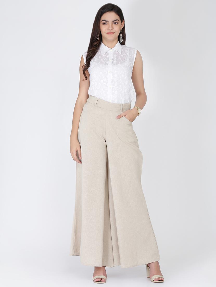 high rise wide leg trouser - 16298447 - Zoom Image - 4