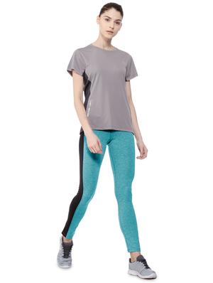 stitch detail color block yoga pant - 16298972 - Standard Image - 4