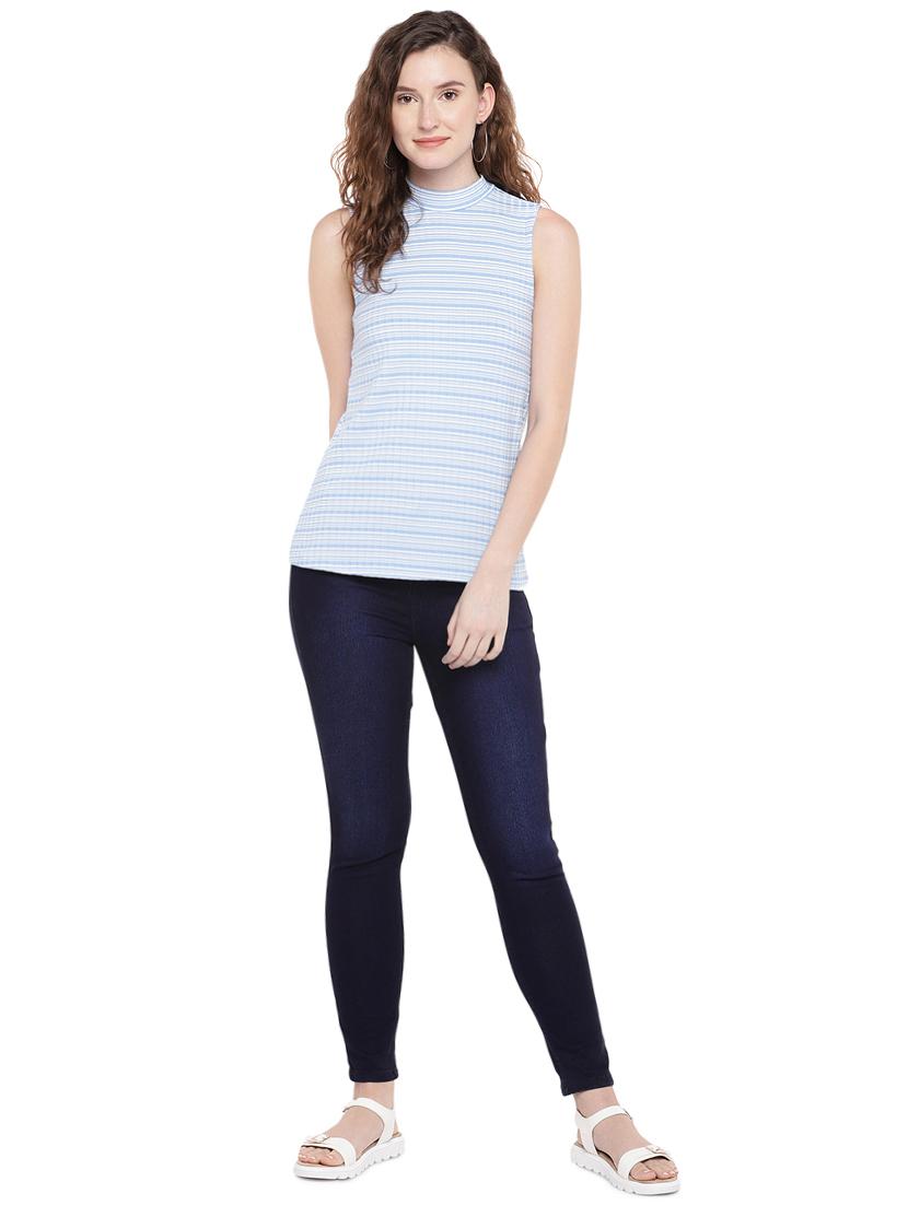 stone washed skinny fit jeans - 16299119 - Zoom Image - 4
