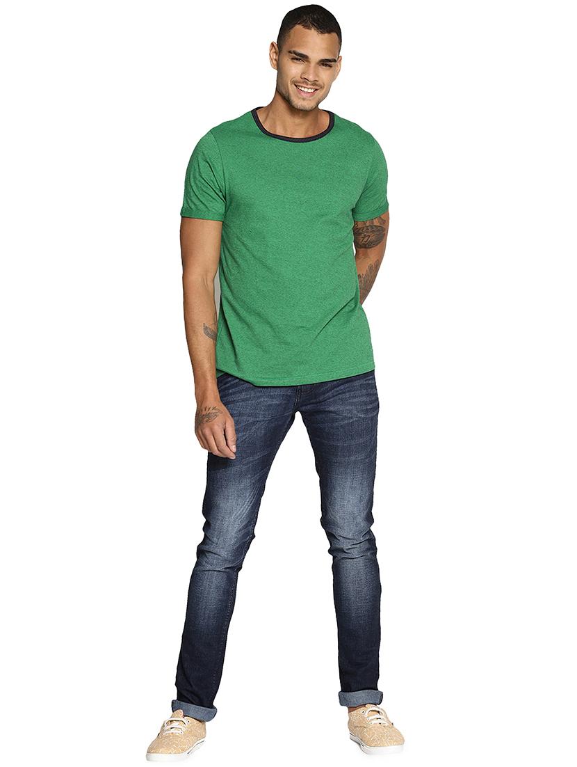 blue denim heavy washed jeans - 16302822 - Zoom Image - 4