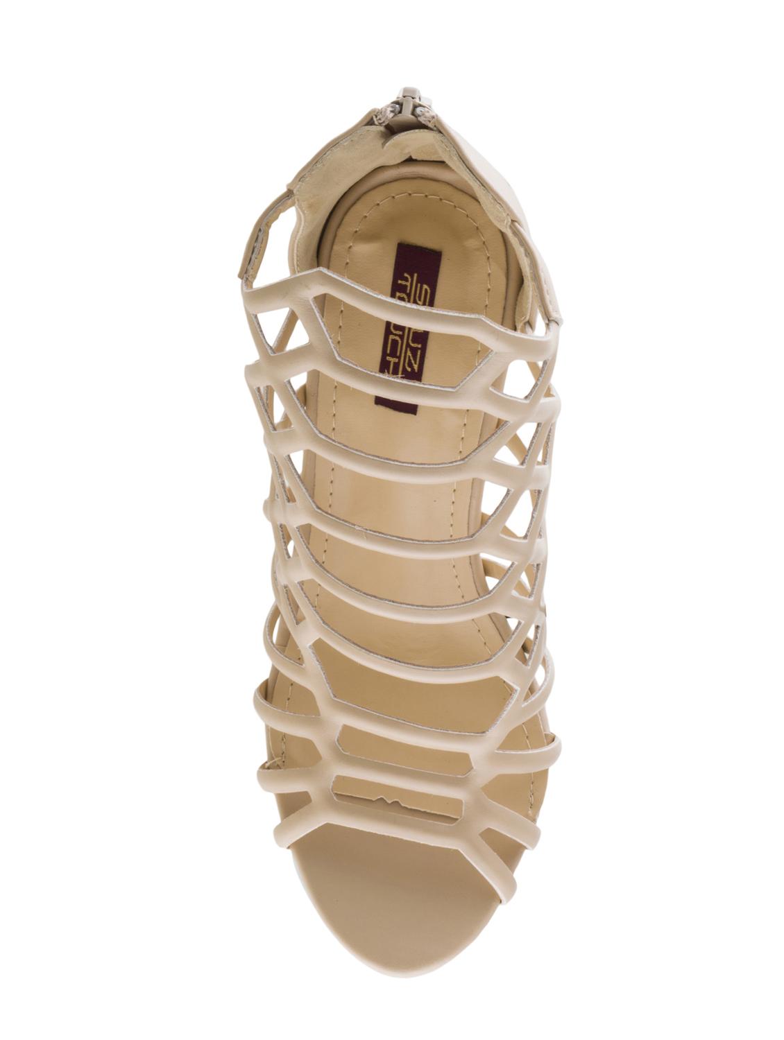 beige gladiators sandals - 16305216 - Zoom Image - 4