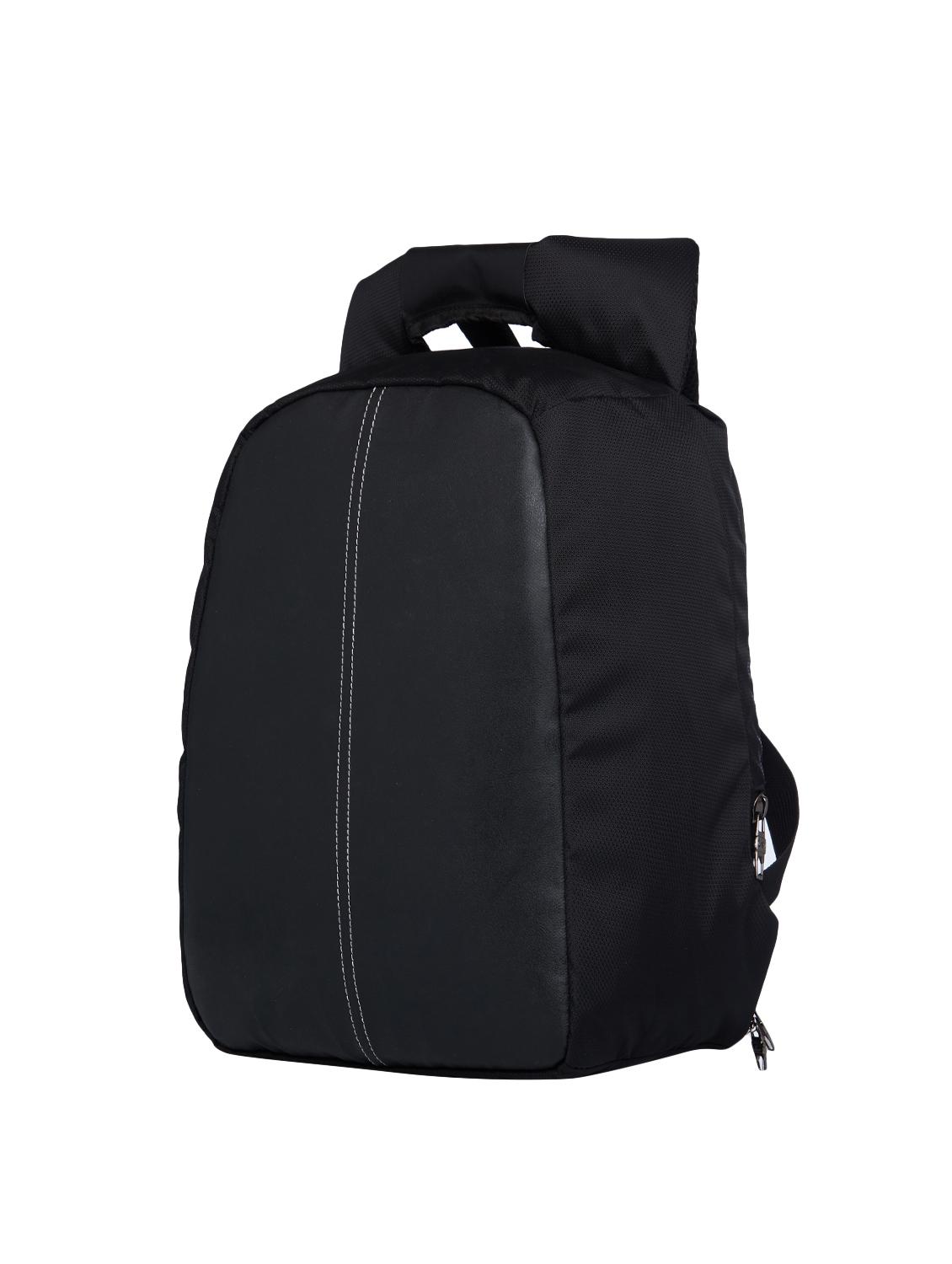 black leatherette (pu) laptop backpack - 16305502 - Zoom Image - 4