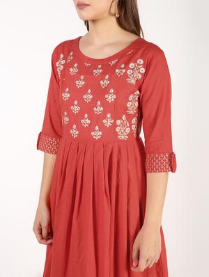 block print kurta palazzo set - 16308009 - Standard Image - 4