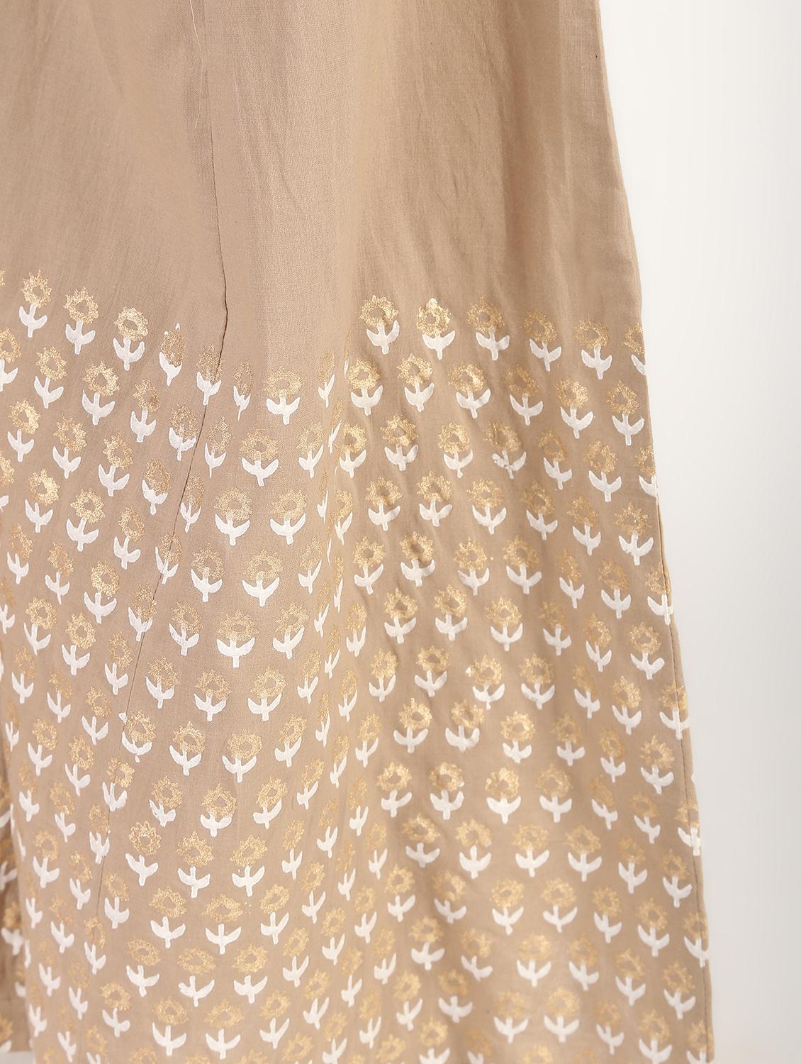block print kurta palazzo set - 16308009 - Zoom Image - 7