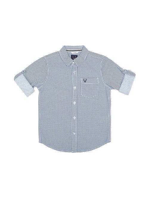 pocket patched roll up shirt - 16311012 - Standard Image - 1