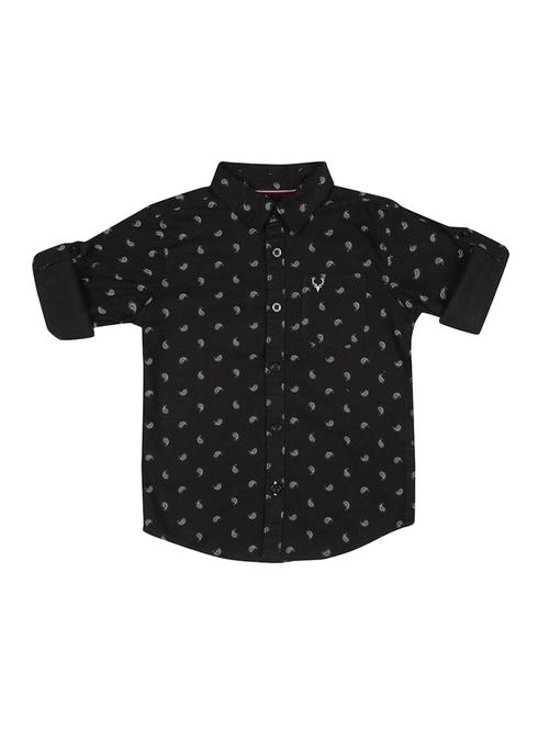 roll up sleeved paisley shirt - 16311032 - Standard Image - 1