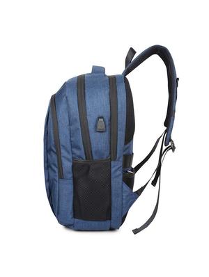 navy polyester backpack - 16312453 - Standard Image - 4