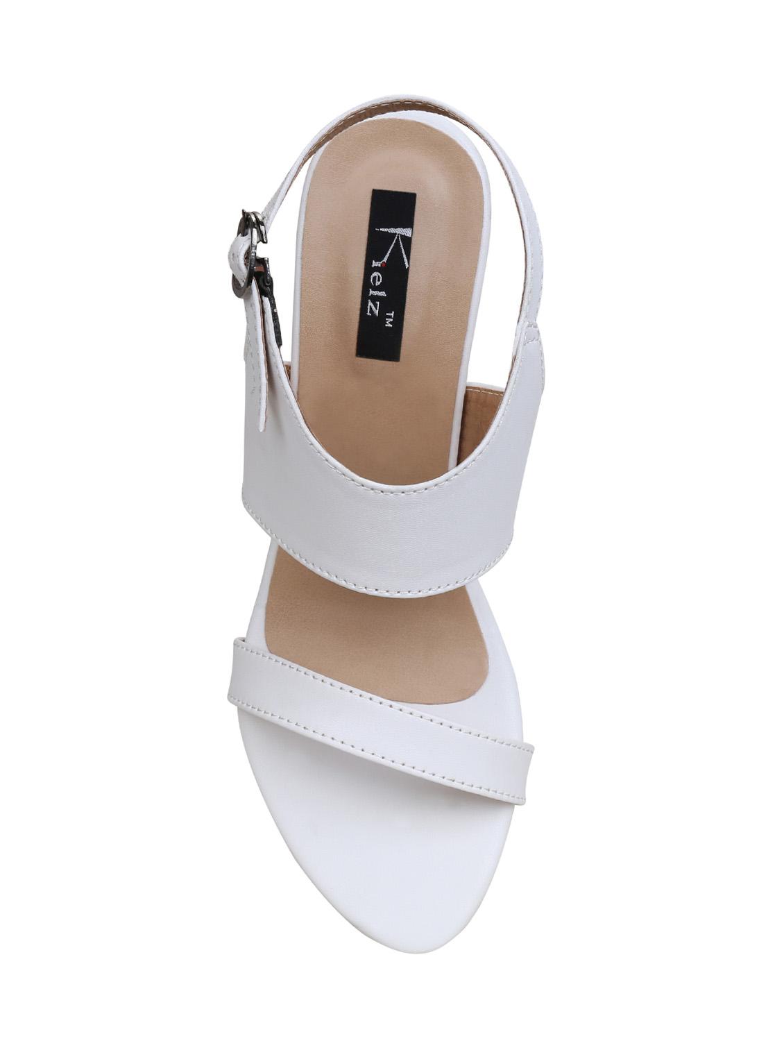 white back strap sandals - 16312621 - Zoom Image - 4