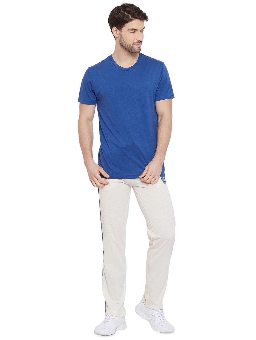 green cotton full length track pant - 16312732 - Zoom Image - 4
