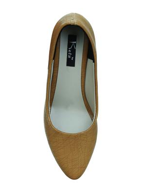 brown slip on pumps - 16314195 - Standard Image - 4