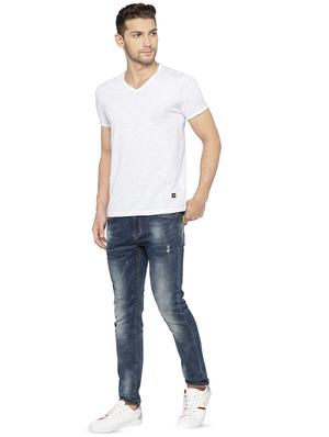white solid t-shirt - 16314374 - Standard Image - 4