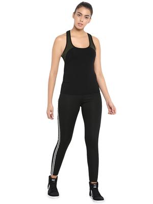 side taped ankle length legging - 16315037 - Standard Image - 4
